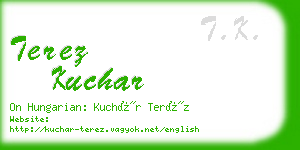 terez kuchar business card